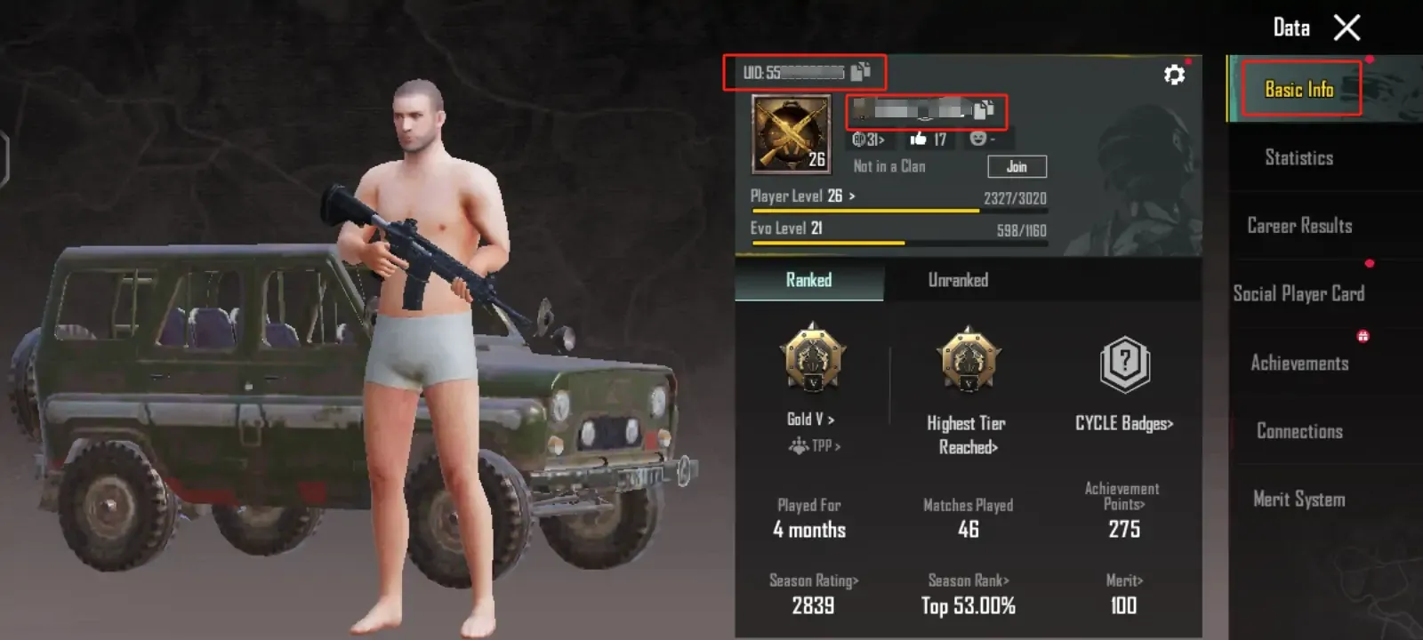 PUBG UID